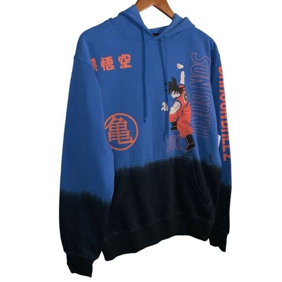 Dragonball Z Graphic Print Fleece Pullover Hoodie size S NWT - Picture 4 of 6